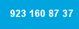 923 160 87 37 923 160 87 37